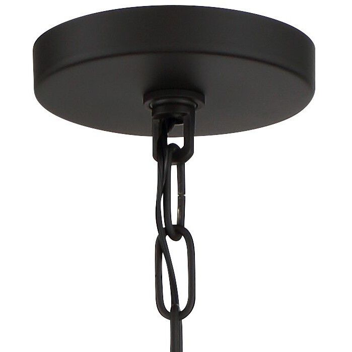 Colonial Charm 5 Light 28 inch Old World Bronze/Walnut Accents Chandelier Ceiling Light